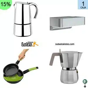 Caja de 32 artículos de Hogar sin revisar