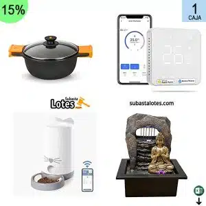 Caja de 39 artículos de Hogar sin revisar