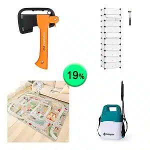 Caja de 23 productos de Hogar y jardín sin revisar