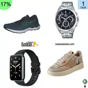 Caja de 34 artículos de Ropa y Deporte Sin Revisar