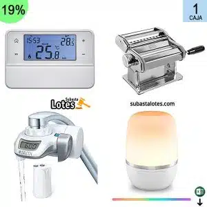 Caja de 18 productos de Hogar sin revisar