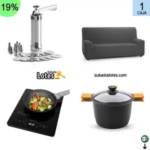 Caja de 27 artículos de Hogar sin revisar