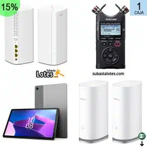 Caja de 66 productos de Oficina y Electrónica sin revisar