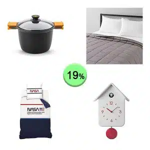 Caja de 25 artículos de Hogar sin revisar