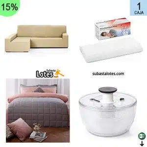 Caja de 32 artículos de Hogar sin revisar