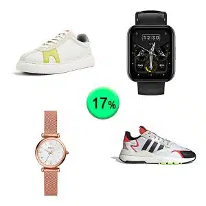 Caja de 41 productos de Ropa y Smartwatch Sin Revisar