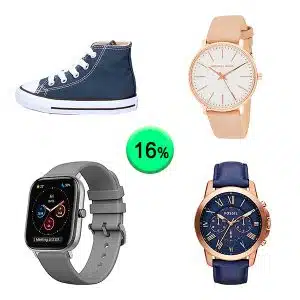 Caja de 75 Ropa y Smartwatch Sin Revisar
