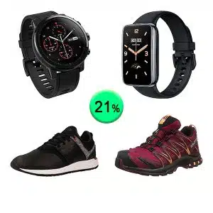 Caja de 33 productos de Ropa y Smartwatch Sin Revisar