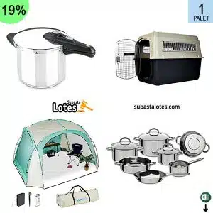 Pallet de 20 artículos de Hogar sin revisar