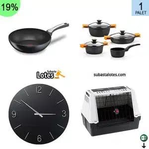 Pallet de 17 artículos de Hogar sin revisar