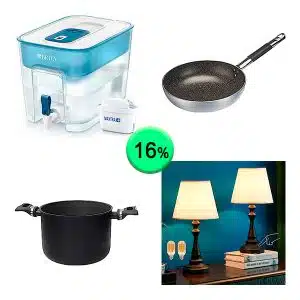 Caja de 25 artículos de Hogar sin revisar
