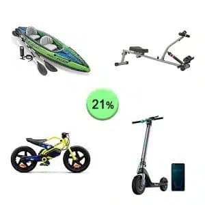 Pallet de 20 artículos de Ropa y deporte sin revisar