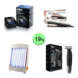 Caja de 30 productos de Bebé y cuidado personal sin revisar