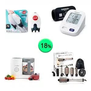 Caja de 32 productos de Bebé y Cuidado Personal sin revisar