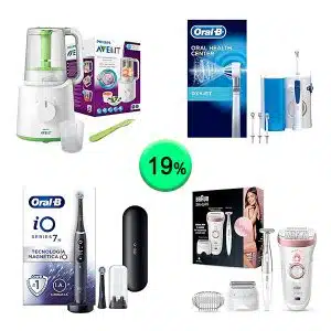 Caja de 25 productos de Bebé y Cuidado Personal sin revisar