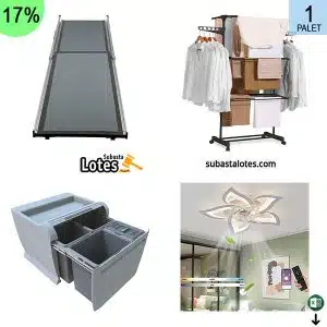 Pallet de 19 Productos de Hogar Sin Revisar