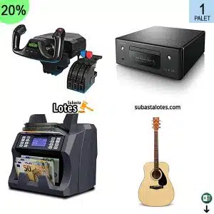 Pallet de 27 productos de Sonido y oficina sin revisar