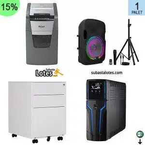 Pallet de 19 productos de Sonido y oficina sin revisar