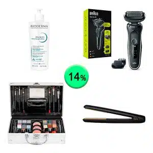 Caja de 76 productos de Belleza y cuidado personal sin revisar