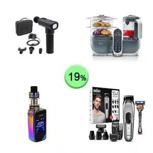 Caja de 15 productos de Bebé y cuidado personal sin revisar