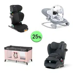 Pallet de 20 productos de Bebé y cuidado personal sin revisar
