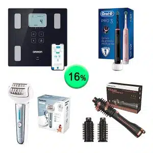 Caja de 47 productos de Bebé y cuidado personal sin revisar