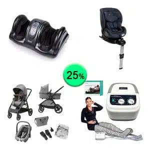Pallet de 7 productos de Bebé y cuidado personal sin revisar