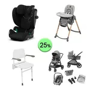 Pallet de 10 productos de Bebé y cuidado personal sin revisar