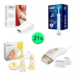 Caja de 27 productos de Bebé y cuidado personal sin revisar