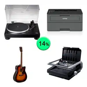 Pallet de 27 productos de Sonido y oficina sin revisar