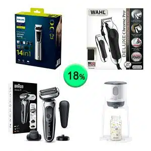 Caja de 44 productos de Bebé y Cuidado Personal sin revisar