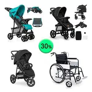 Pallet de 11 productos de Bebé y cuidado personal sin revisar