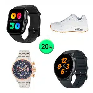 Caja de 52 productos de Ropa y Smartwatch Sin Revisar