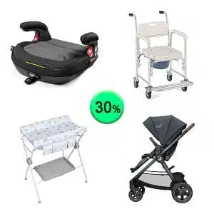 Pallet de 20 productos de Bebé y Cuidado Personal Sin Revisar