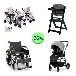 Pallet de 14 productos de Bebé y cuidado personal sin revisar