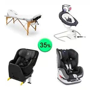 Pallet de 7 productos de Bebé y cuidado personal sin revisar