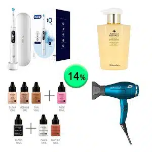 Caja de 76 productos de Belleza y cuidado personal sin revisar