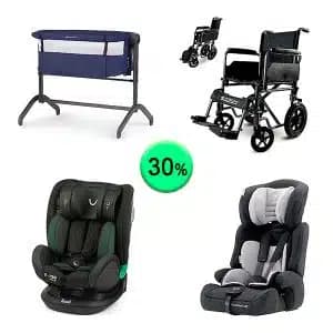 Pallet de 10 productos de Bebé y cuidado personal sin revisar