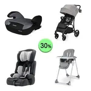 Pallet de 14 productos de Bebé y cuidado personal sin revisar
