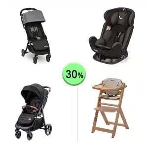Pallet de 15 productos de Bebé y cuidado personal sin revisar