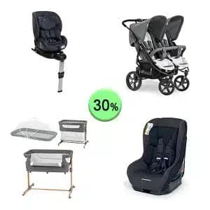 Pallet de 10 productos de Bebé y cuidado personal sin revisar
