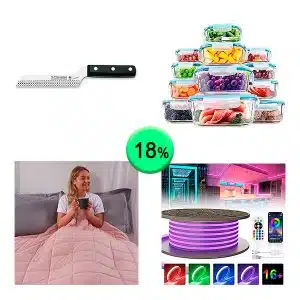 Caja de 34 artículos de Hogar sin revisar
