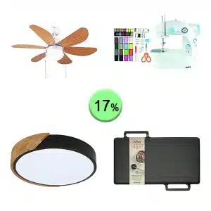 Caja de 25 artículos de Hogar sin revisar