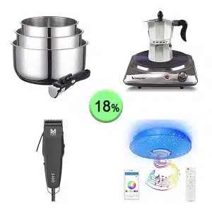 Caja de 26 artículos de Hogar sin revisar