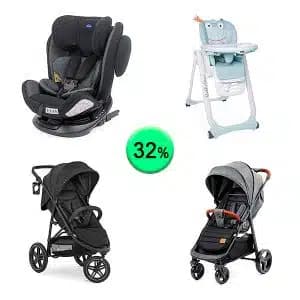 Palet de 16 productos de Bebé y cuidado personal sin revisar