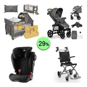 Pallet de 15 productos de Bebé y cuidado personal sin revisar