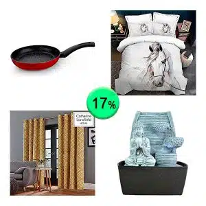 Caja de 25 artículos de Hogar sin revisar
