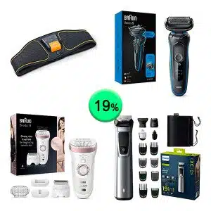 Caja de 27 productos de Bebé y cuidado personal sin revisar