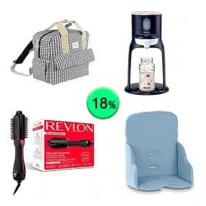 Caja de 45 productos de Bebé y Cuidado Personal sin revisar