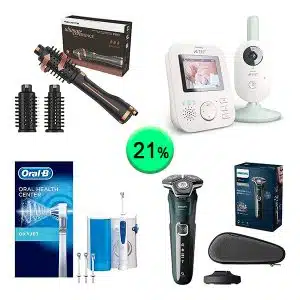 Caja de 25 productos de Bebé y cuidado personal sin revisar